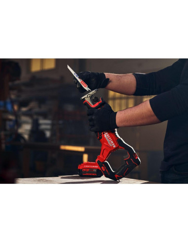 Sierra Recíproca Inalámbrica CRAFTSMAN V20 20.32 cm 3200 RPM