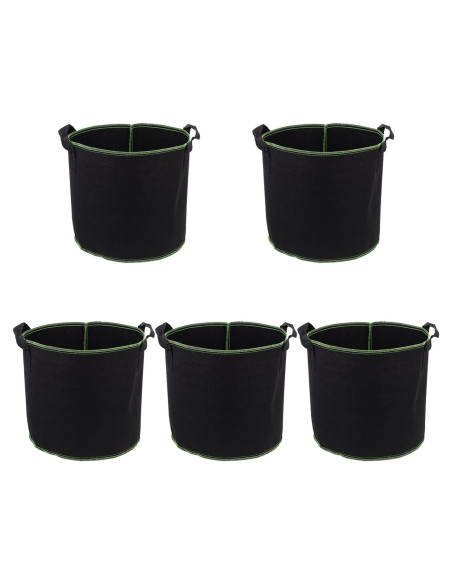 Bolsas de Crecimiento de Plantas DOITOOL 5 Unidades 28cm