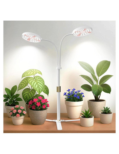 Lámpara de Crecimiento LED GYTF 122 LEDs 10W Regulable 9-40cm