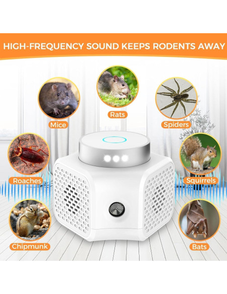 Repelente Ultrasónico de Plagas QULEM UR02 - 280g