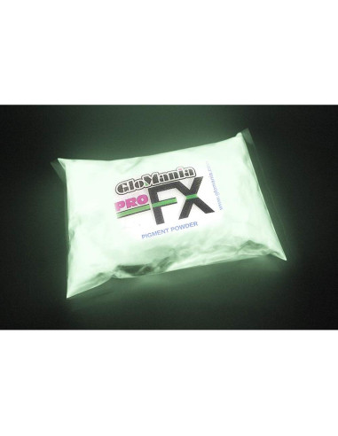 Pigmento Brillante en la Oscuridad 28g Glomania Blanco