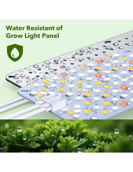 Luces de Crecimiento SDOVUERC 36W Espectro Completo 4 Paneles