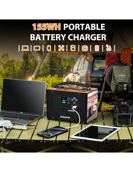 Arrancador de Coche Gillaway V10-1 10000A 24V 155Wh Portátil