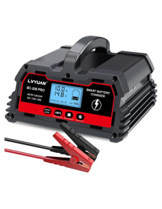 Cargador de Batería de Coche LVYUAN 20A 12V/24V Inteligente