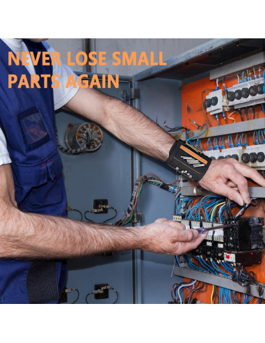 Banda Magnética para Muñeca MENDPRO con 15 Imanes y 2 Bolsillos