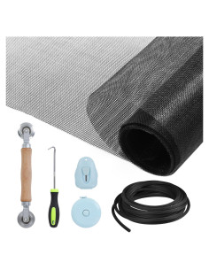 Kit de Reparación de Pantallas WISEPRO 6PCS Fibra de Vidrio 121.92x299.72cm