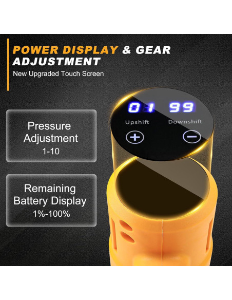 Lavadora a Presión Inalámbrica Gpaentsn 900PSI 6-en-1 Batería