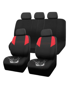 Fundas de Asiento Impermeables CAR PASS Neopreno Rojo