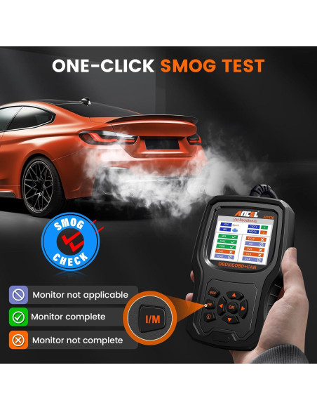 ANCEL AD530 Lector de Códigos OBD2 y Probador de Batería