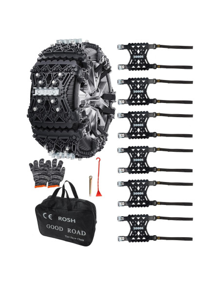 Cadenas de Nieve KYX para Neumáticos 22-28 cm - 6 Piezas