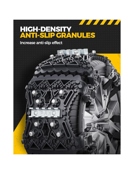 Cadenas de Nieve KYX para Neumáticos 22-28 cm - 6 Piezas