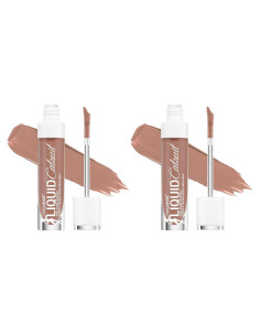 Labial Líquido Brillante Wet n Wild Mega Last 5.9 ml Rosa Chic Got Real - Paquete de 2