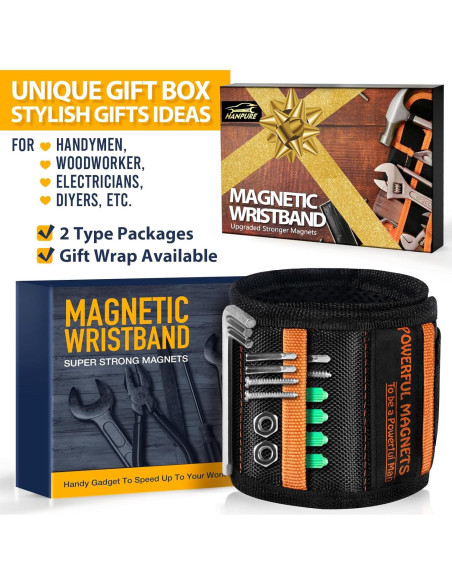Pulsera Magnética de Herramientas HANPURE - Regalo para Papá