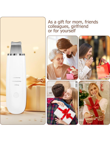 Espátula Facial Limpiadora Sawjay - 3 Modos para Piel Radiante