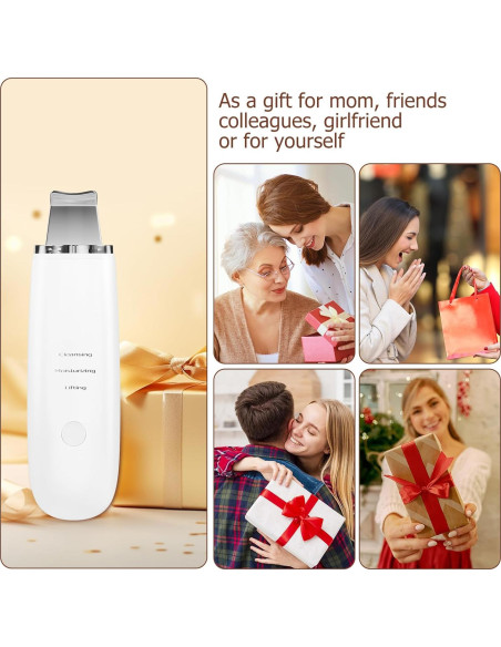 Espátula Facial Limpiadora Sawjay - 3 Modos para Piel Radiante