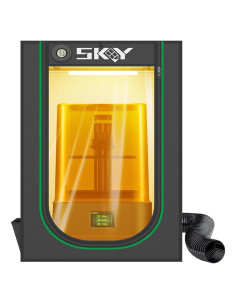 Cubierta de Impresora 3D Skouphy con Ventilación y Luz LED