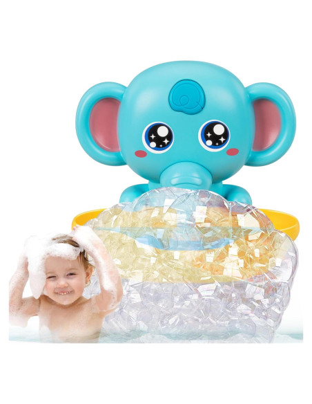 Juguete de Baño Elefante CAHILON con Burbujas y Música