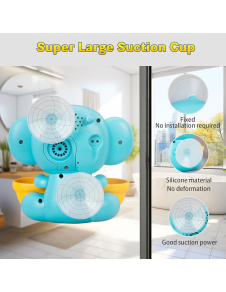 Juguete de Baño Elefante CAHILON con Burbujas y Música