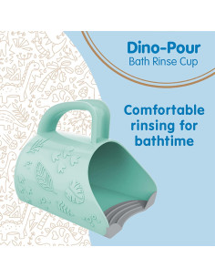Taza de Enjuague Dino-Pour Dr. Brown 710 ml Sin Lagrimas 2