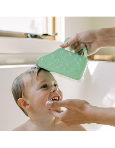 Taza de Enjuague Dino-Pour Dr. Brown 710 ml Sin Lagrimas