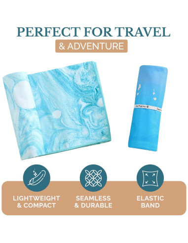 Toalla de Playa Casa Platino 2 Paquete Microfibra 180x80 cm