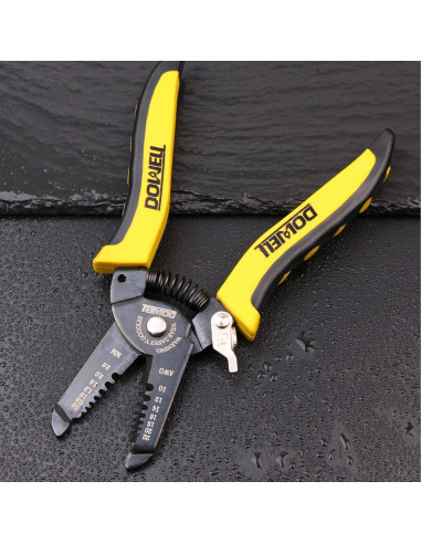 DOWELL Herramienta Desforradora de Cables 10-22AWG y 22-30AWG