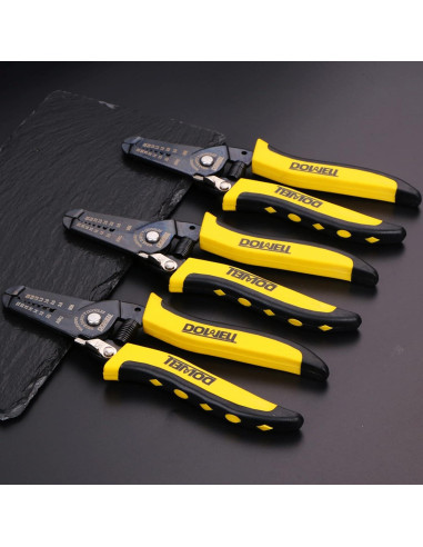 DOWELL Herramienta Desforradora de Cables 10-22AWG y 22-30AWG
