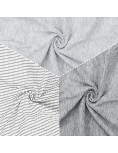 Envoltura Ajustable para Bebés BlueSnail Algodón Gris 0-3M