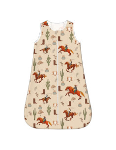 Saco de dormir para bebé Qwalnely 0-6M unisex TOG 1.0