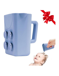EASICUTI Taza de Enjuague para Bebés Silicona Azul 190g