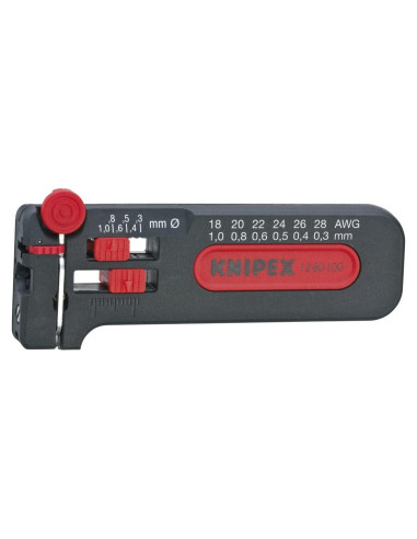 Desforrador de Cables KNIPEX 12 80 100 SB Ergonómico