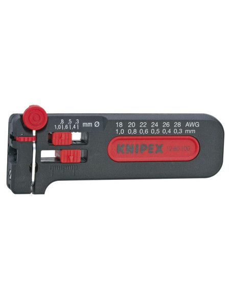 Desforrador de Cables KNIPEX 12 80 100 SB Ergonómico