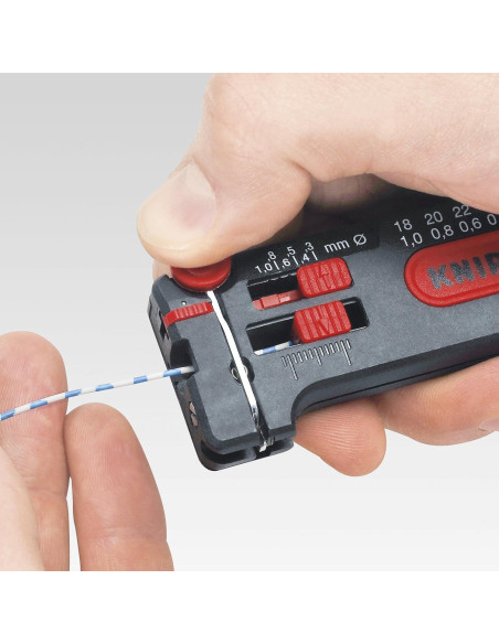 Desforrador de Cables KNIPEX 12 80 100 SB Ergonómico