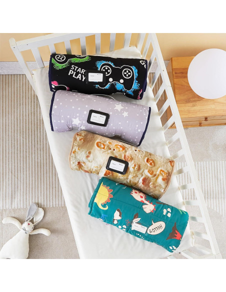 Esteras de Siesta MORAIS para Niños con Almohada y Manta 132x51cm
