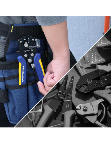 Pelacables Automático Haisstronica HX1519 3 en 1 para Cables