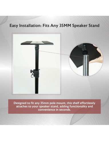Estante para Proyector Rockville ACC4, Soporte 30kg, EVA