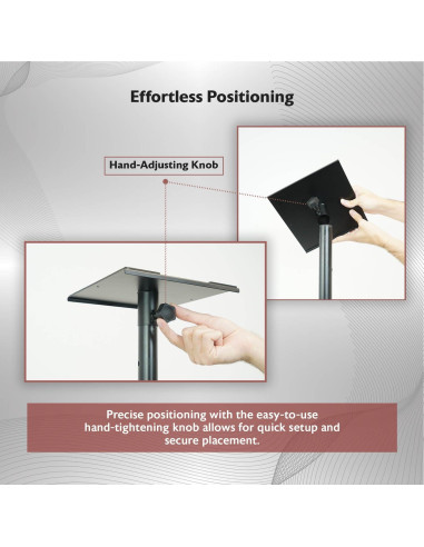 Estante para Proyector Rockville ACC4, Soporte 30kg, EVA