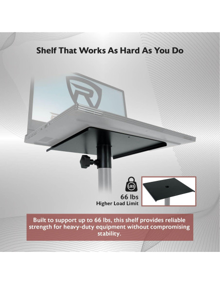 Estante para Proyector Rockville ACC4, Soporte 30kg, EVA