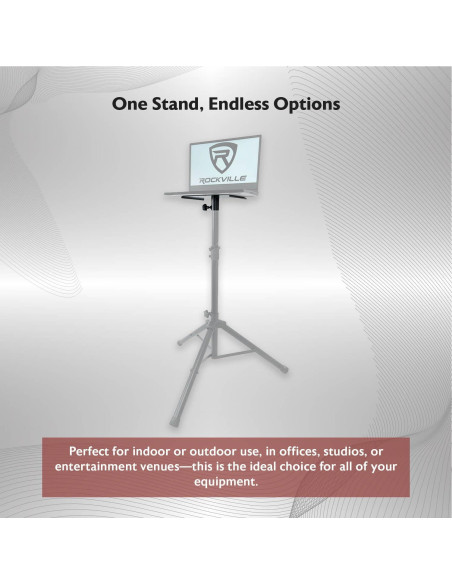 Estante para Proyector Rockville ACC4, Soporte 30kg, EVA