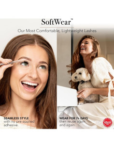 Pestañas Pro Lash SoftWear Luxe Wispy No. 15 - 3 Juegos 2