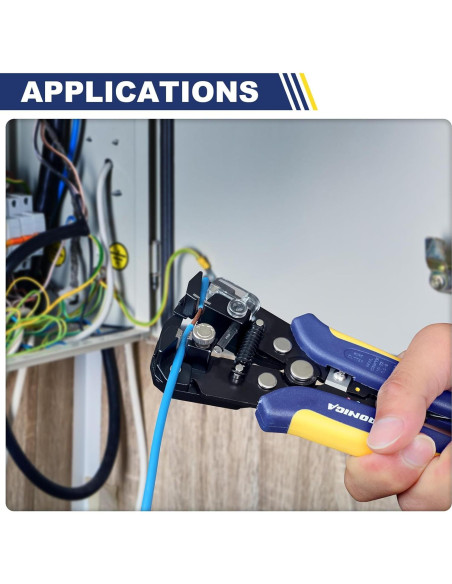 Pelacables Automático Haisstronica HX1519 3 en 1 para Cables