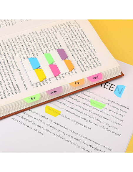 600 Piezas Pestañas Adhesivas 1 Pulgada Vin Beauty Multicolor