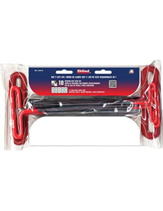 Juego de 10 Llaves Allen T EKLIND con agarre acolchado 2