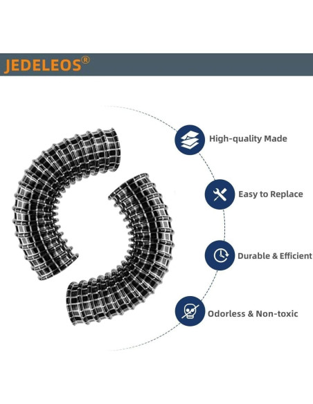 Manguera Inferior de Repuesto Shark Rocket JEDELEOS - 2 Piezas