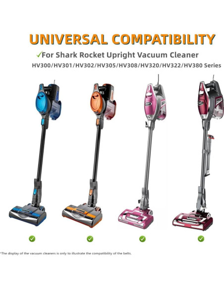 Manguera Inferior de Repuesto Shark Rocket JEDELEOS - 2 Piezas