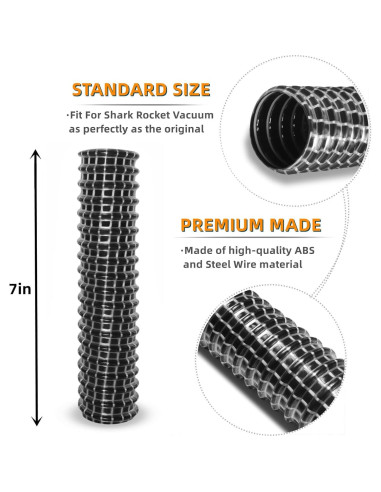 Manguera Inferior de Repuesto Shark Rocket JEDELEOS - 2 Piezas