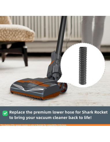 Manguera Inferior de Repuesto Shark Rocket JEDELEOS - 2 Piezas