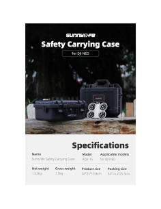 Funda de Transporte para Dron DJI Neo - LIBOQIAO, Impermeable 2