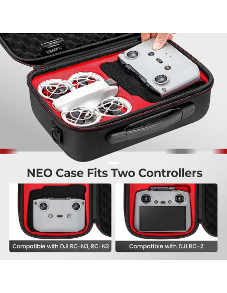 Funda de Viaje YOREPEK para DJI NEO RC-N3/RC-2, Impermeable
