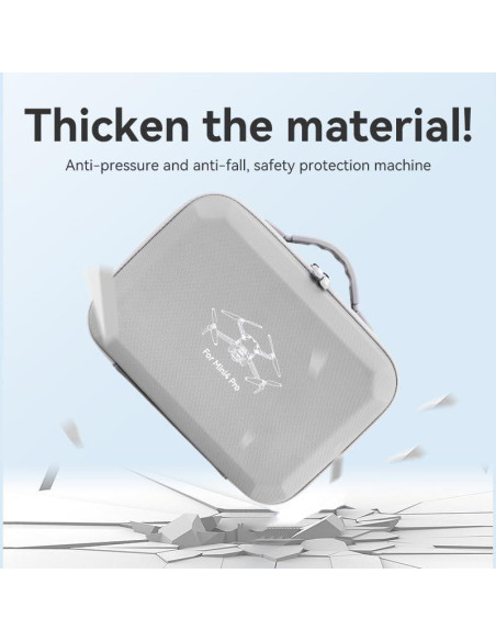 Funda Impermeable para DJI Mini 4 Pro y Mini 3 - Gris